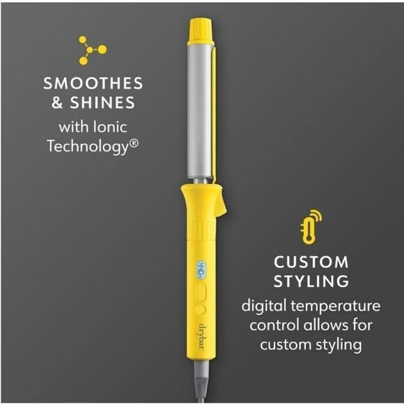 Drybar The 3-Day Bender Digital Rotating Curling Iron 1.25" - Picture 2 of 8